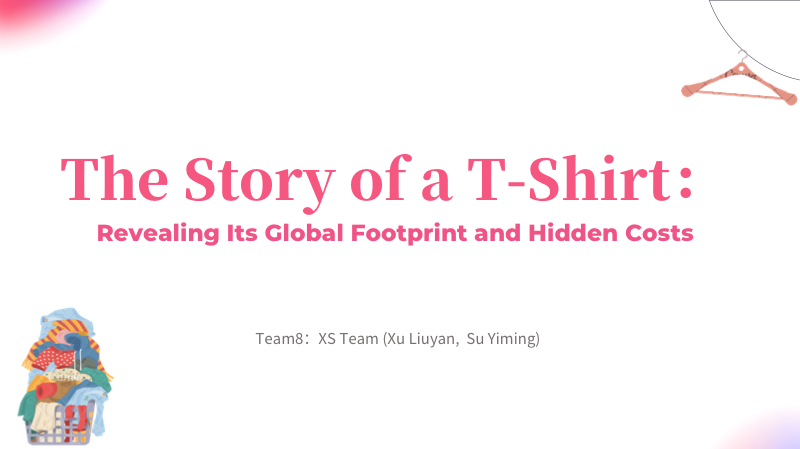 T-Shirt Data Journey